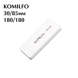 Шліфувальник Komilfo міні білий 180/180, 8,5 см