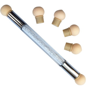 Aeropuffing, стилус-держатель для спонжей с 6 спонжами