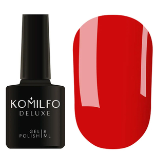 Гель-лак Komilfo Rior Collection №001 (классический красный, эмаль), 8 мл