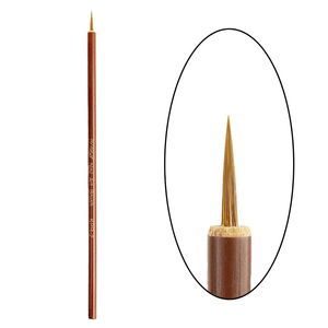 Пензель для малювання YRE №2, бамбукова ручка, Y-14