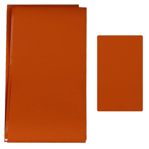 Komilfo фольга для кракелюра оранжевая, матовая, Цвет: Оранжевая, матовая