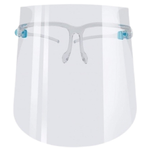 Маска для лица защитная с очками