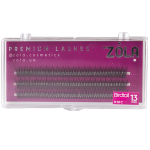ZOLA Вії-пучки BIRDtail (13 mm), Розмір: 13 мм