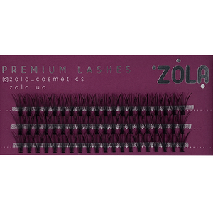 ZOLA Вії-пучки 20D (14 mm), Розмір: 14 мм