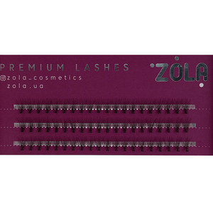 ZOLA Вії-пучки 10D (9 mm), Розмір: 9 мм