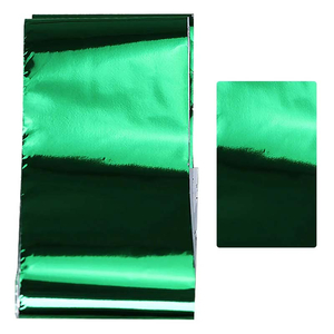 Komilfo фольга для литья, зеленая, глянцевая, Цвет: Зеленая, глянцевая