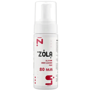 Піна для брів очищуюча ZOLA Brow Cleansing, 80 мл, Об`єм: 80 мл