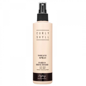 Фіксуючий спрей для волосся Curly Shyll Shine & Fix Spray 240 мл, Об`єм: 240 мл