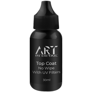 ART Top No Wipe With UV Filters - топ для гель-лака без ЛС с УФ фильтрами, 30 мл