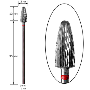 Фреза твердосплавная Nisima HI709fK