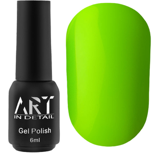 Гель-лак ART NEON N007 (лаймовый, неоновый), 6 мл