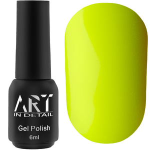 Гель-лак ART NEON N008 (желтый, неоновый), 6 мл