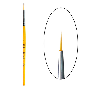 Кисть OPI Liner 0, деревянная ручка L-57