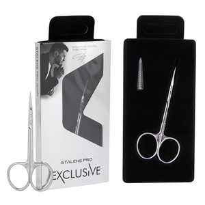 Ножницы профессиональные для кожи STALEKS PRO EXCLUSIVE 22 TYPE 1 Magnolia SX-22/1m