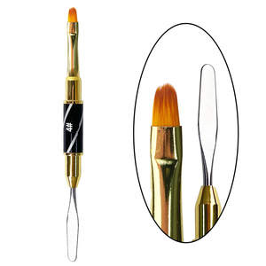 Пензель-шпатель для полігеля, овал №4 G-41, Розмір: Овал, Колір: №4