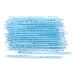 Багаторазові пластикові палички для кутикули Kodi Professional, блакитні (50 шт./уп.), Колір: Сині