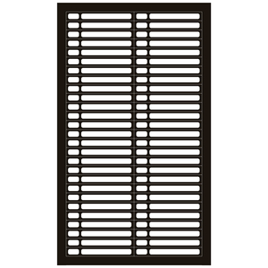 Наклейки на типсы (стикеры), Black, 1 лист/54 наклейки, Цвет: Black