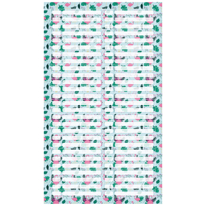 Наклейки на типсы (стикеры), Flamingo, 1 лист/54 наклейки, Цвет: Flamingo