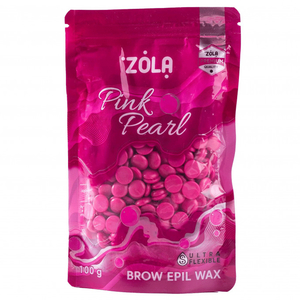 Воск для депиляции в гранулах ZOLA Brow Epil Wax Pink Pearl 100 гр, Объем: 100 грамм