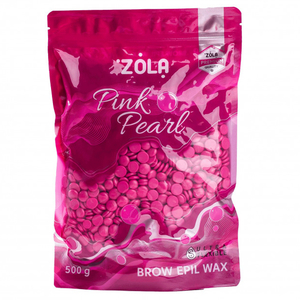 Воск для депиляции в гранулах ZOLA Brow Epil Wax Pink Pearl 500 гр, Объем: 500 грамм