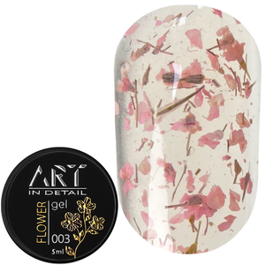 ART Flower Gel №003, гель с сухоцветами, 5 мл, Цвет: 003