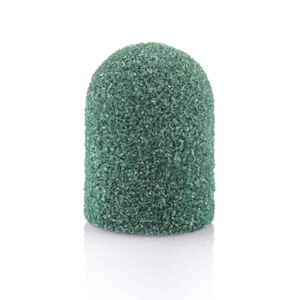 Колпачок-насадка зеленый для фрезера D10 мм, абразивность 80, Размер: 10 мм, Абразивность: 80