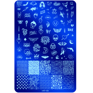 Пластина для стемпинга большая mART 108, Цвет: 108