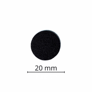 Змінні файли для педикюрного диска DIS 20 мм, 100 гр (50 шт), Розмір: 20 мм, Вид: Змінні файли, Шар: без пінного шару, Абразивність: 100 грит