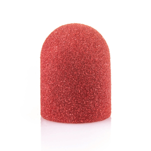 Ковпачок насадка червоний для фрезера D13 мм, абразивність 120, Розмір: 13 мм, Абразивність: 120
