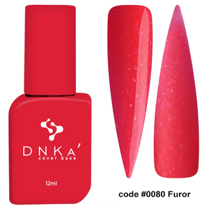 DNKa Cover Base, 12 мл #0080 Furor, Цвет: 80