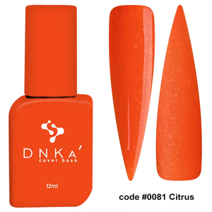 DNKa Cover Base, 12 мл #0081 Citrus, Колір: 81
