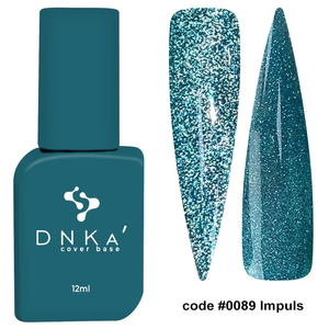DNKa Cover Base, 12 мл #0089 Impuls (Светоотражающая), Цвет: 89