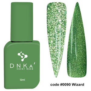 DNKa Cover Base, 12 мл #0090 Wizard (Світловідбивна), Колір: 90