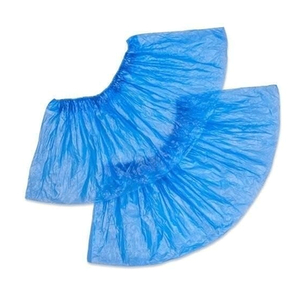 Бахіли одноразові, блакитні, 100 шт, Колір: Блакитний