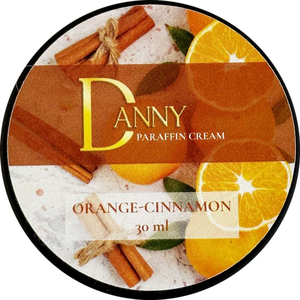 Крем парафин DANNY апельсин с корицей 30 мл, Аромат: Апельсин с корицей