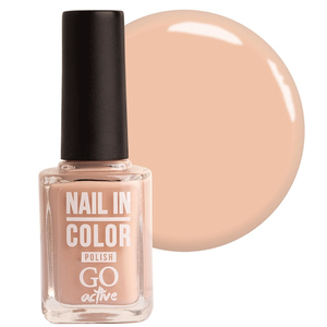 Лак для ногтей Nail Polish GO ACTIVE 077 (абрикосовая пудра), 10 мл, Цвет: 077
