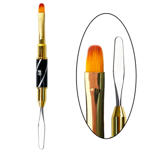 Пензель-шпатель для полігеля, овал №6 G-56, Розмір: Овал, Колір: №6