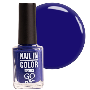 Лак для ногтей Nail Polish GO ACTIVE 069 (индиго), 10 мл, Цвет: 069