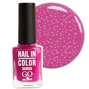 Лак для нігтів Nail Polish GO ACTIVE 063 (рожева орхідея), 10 мл, Колір: 063