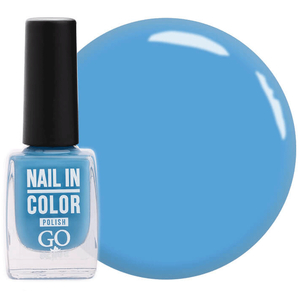 Лак для ногтей Nail Polish GO ACTIVE 039 (голубой), 10 мл, Цвет: 039