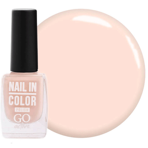 Лак для нігтів Nail Polish GO ACTIVE 032 (рожевий крем), 10 мл, Колір: 032