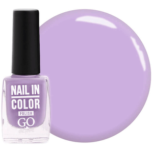 Лак для нігтів Nail Polish GO ACTIVE 040 (бузковий), 10 мл, Колір: 040