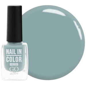 Лак для нігтів Nail Polish GO ACTIVE 020 (м'ятний попіл), 10 мл, Колір: 020