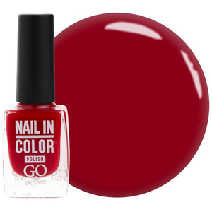 Лак для нігтів Nail Polish GO ACTIVE 011 (червоний), 10 мл, Колір: 011