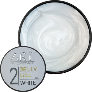 Гель для наращивания и моделирования ART Jelly Gel №2 White, 15 мл, Цвет: 2