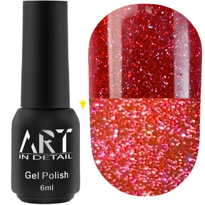 Гель-лак світловідбивний ART Flash Gel Polish №FG006, 6 мл, Колір: FG006