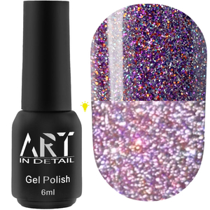 Гель-лак світловідбивний ART Flash Gel Polish №FG015, 6 мл, Колір: FG015