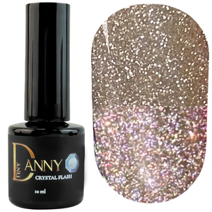 ЗНИЖКА!Світловідбивний гель-лак Danny FLASH CRYSTAL №42, 10 мл, Колір: 42