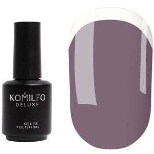 База Komilfo Color Base French 012 (чорний фіолетовий), 15 мл, Об`єм: 15 мл, Колір: 012