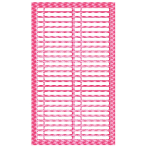 Наклейки на типсы (стикеры), Heart, 1 лист/54 наклейки, Цвет: Heart